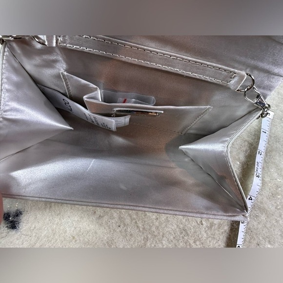 Aldo Women’s Silver Plated Sparkle Mini Chain Shoulder Bag - Picture 5 of 8